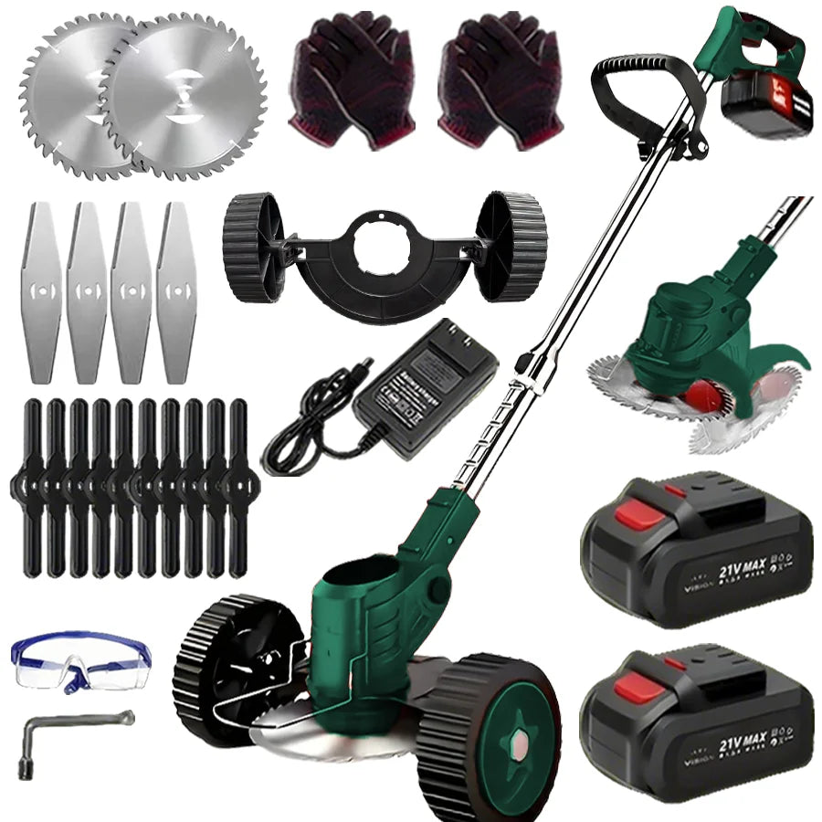 Electric Weed Wacker Battery Powered Grass Trimmer 3 in 1 W