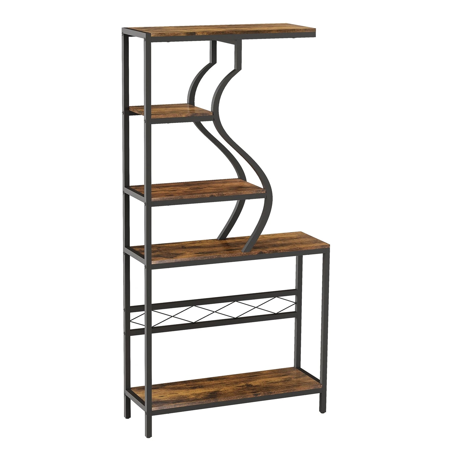 5-Tier Industrial Large Flower Pot Display Rack