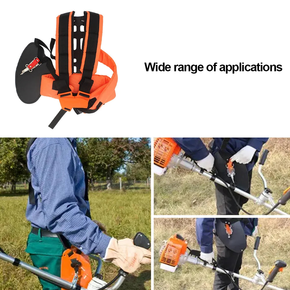 Garden Pruner Strimmer Padded Belt Comfortable Double Shoulder Harness