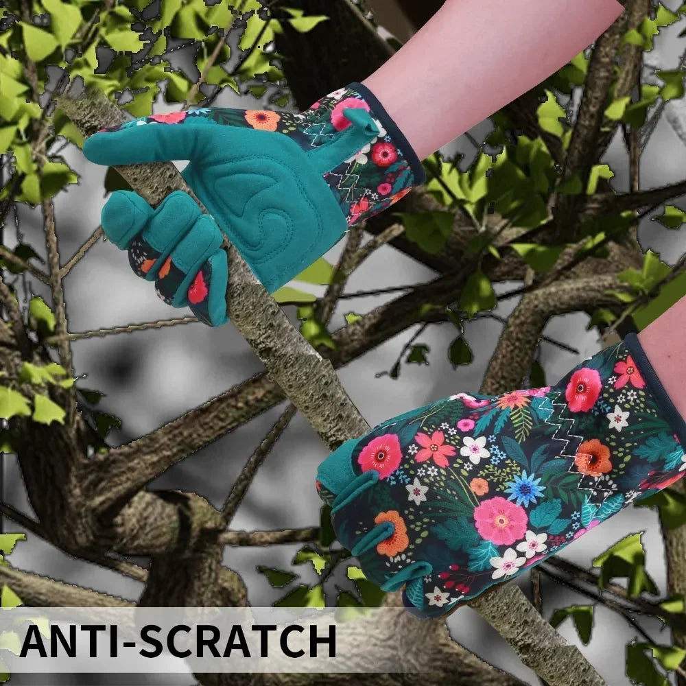 Garden Gloves for Weeding Working Digging Planting