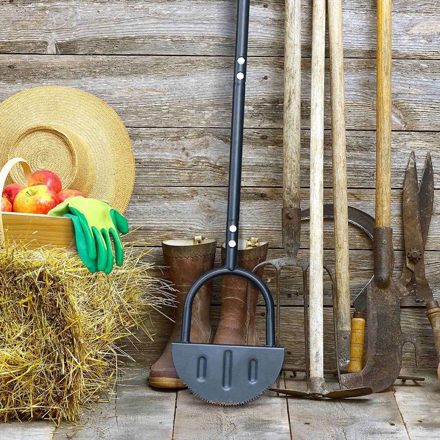 Trimming Shovel for Garden Manual Half Moon Edger