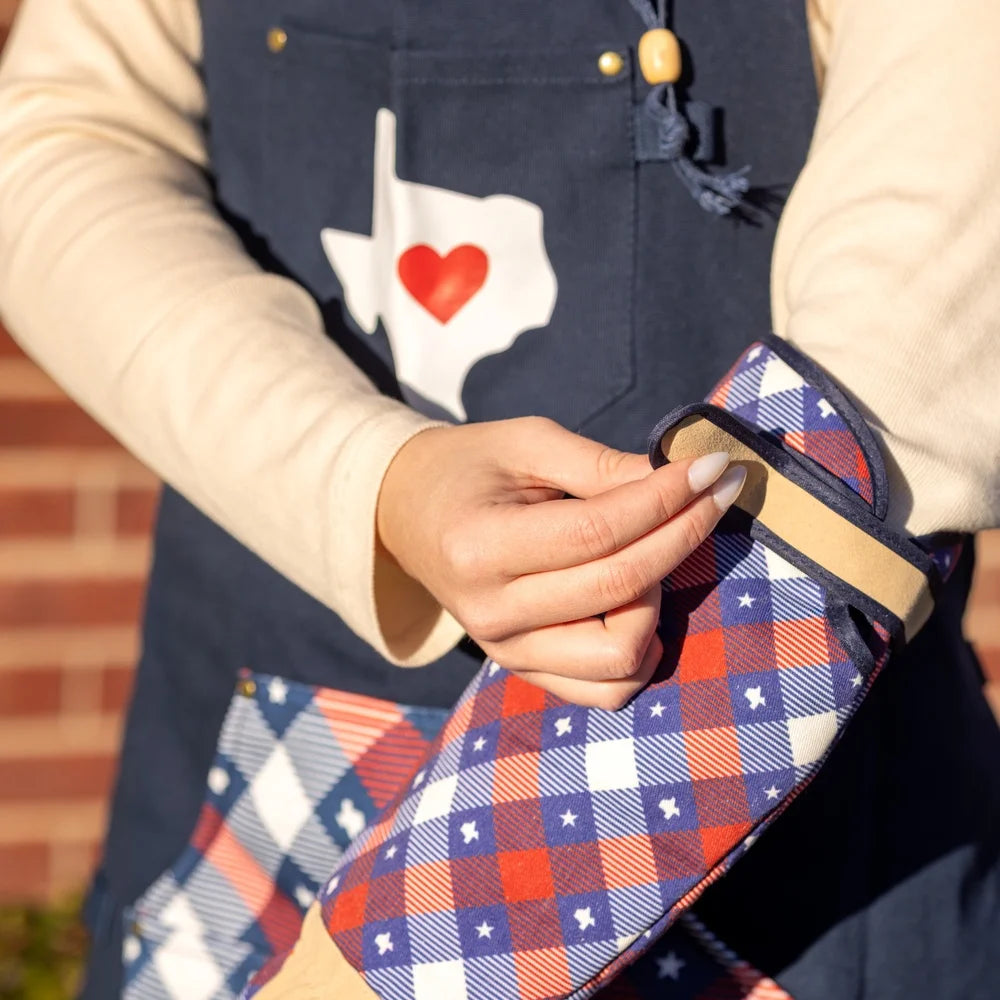 Durable Texas Themed Gardening Gloves Puncture Resistant