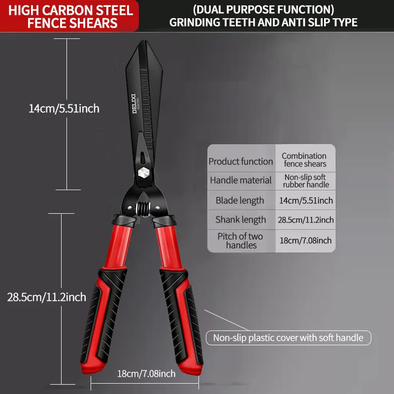 DELIXI Hedge Clippers & Shears