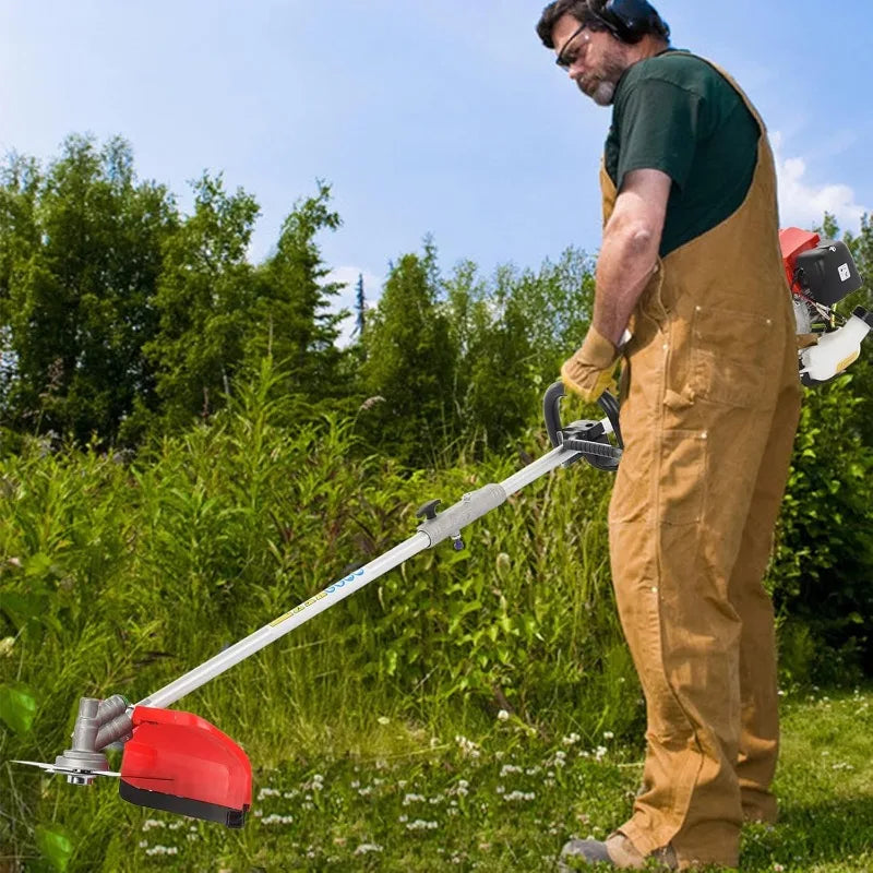 5-in-1 Multi Yard Care Tools, Weed Wacker Gas Powered,52cc