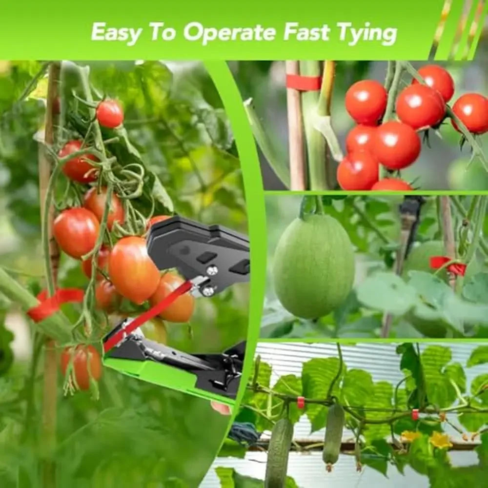 Garden Plant Tying Machine Tool with Elastic Tape