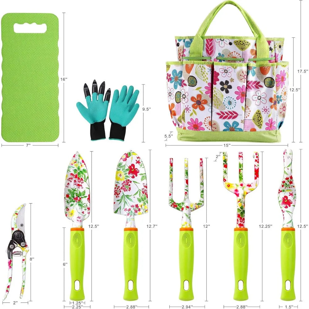Garden Tool Set, Cute Gardening Gifts Women, Birthday