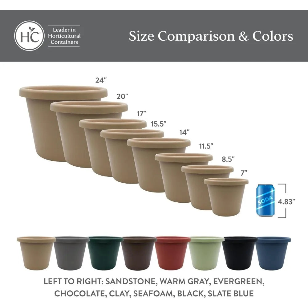 Lightweight & UV Resistant Flower Pot