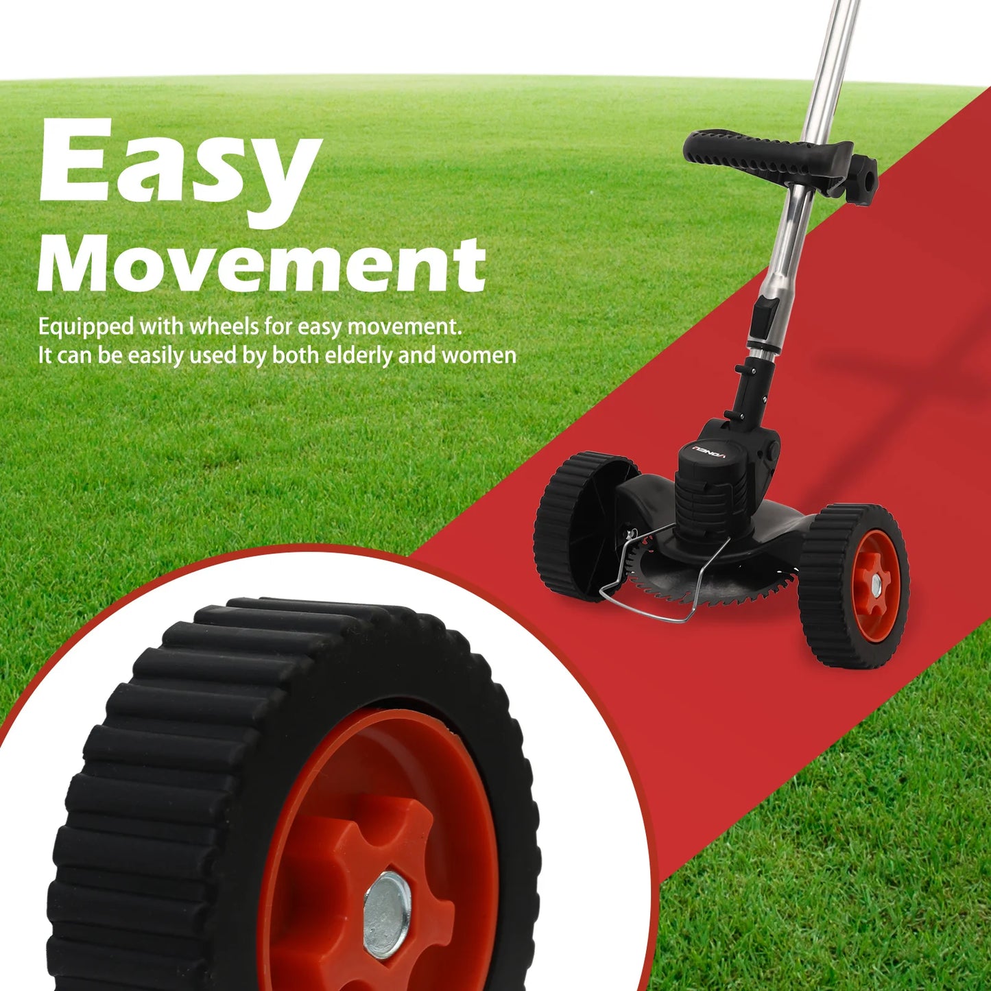 Electric Weed Wacker String Grass Trimmer Cordless