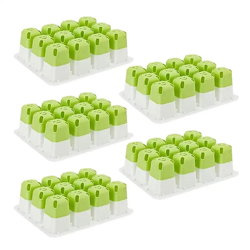 Silicone Reusable Seedling Starter Trays Potted Planting