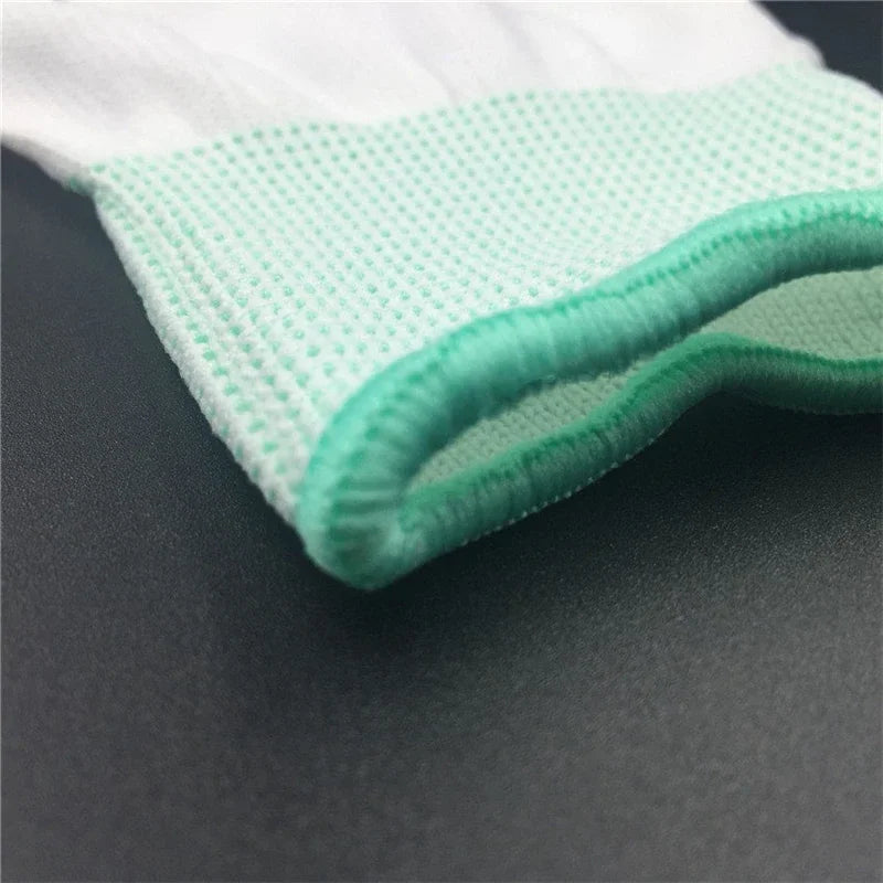 5Pairs Garden Gloves White Cotton Gardening Work