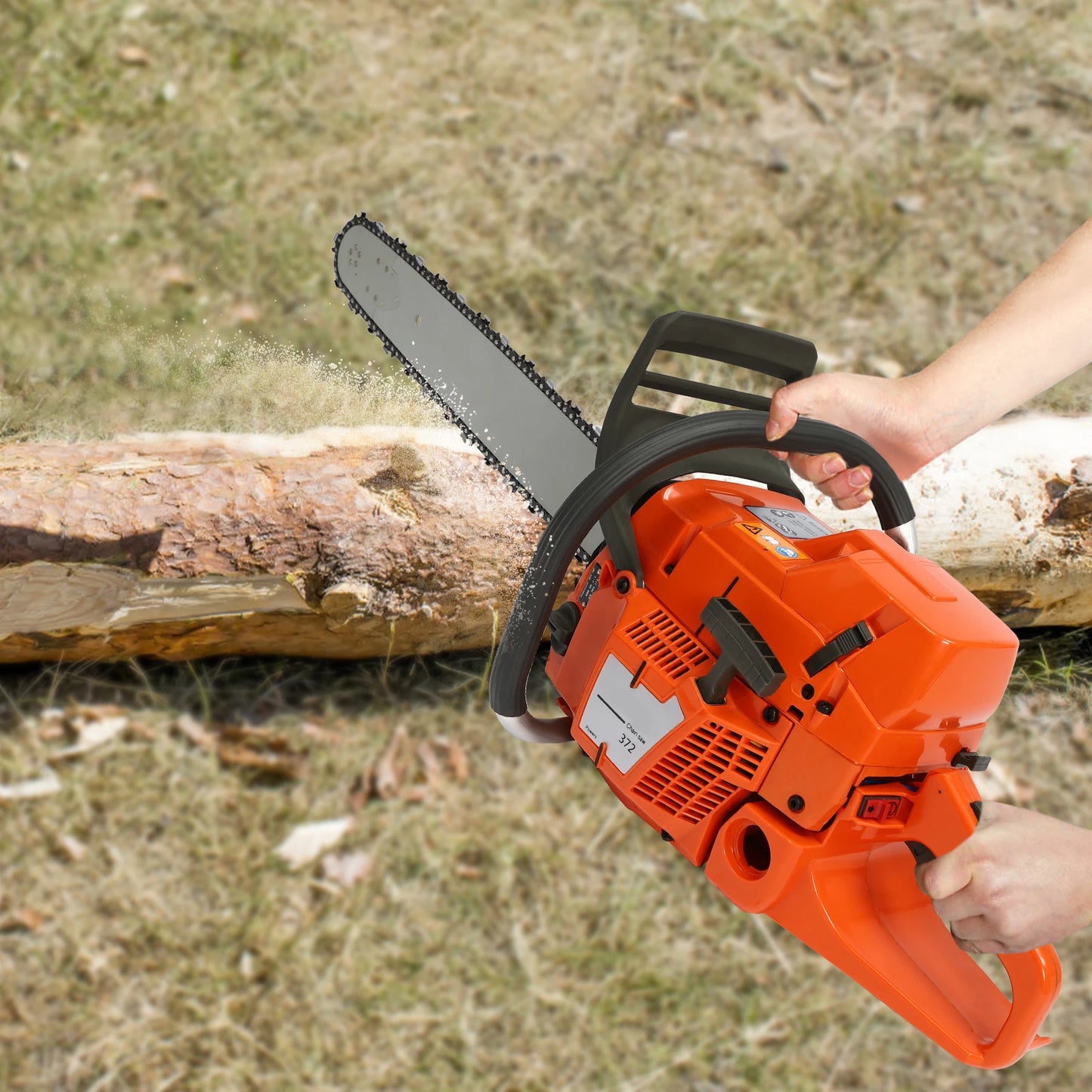 Gasoline Chainsaw 3.9KW Single Cylinder 71.8CC Air-cooled