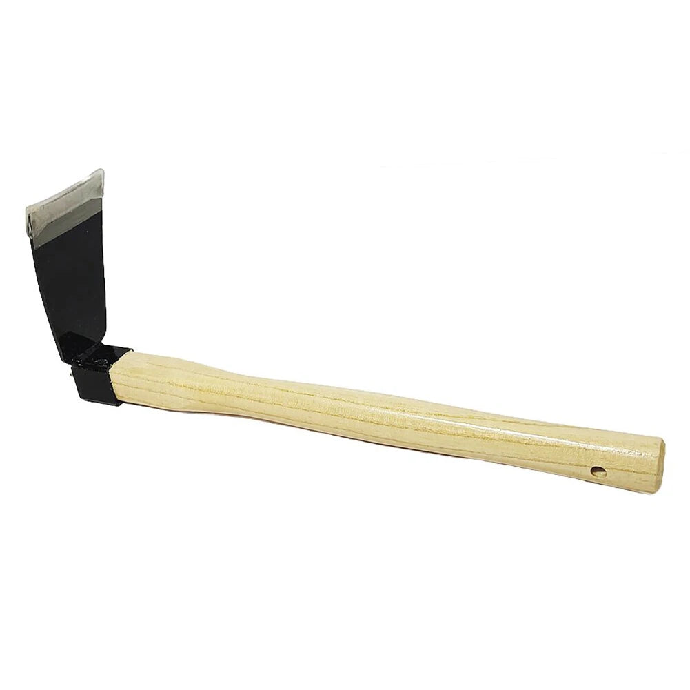Hand Cultivator with Wooden Handle Garden Rake