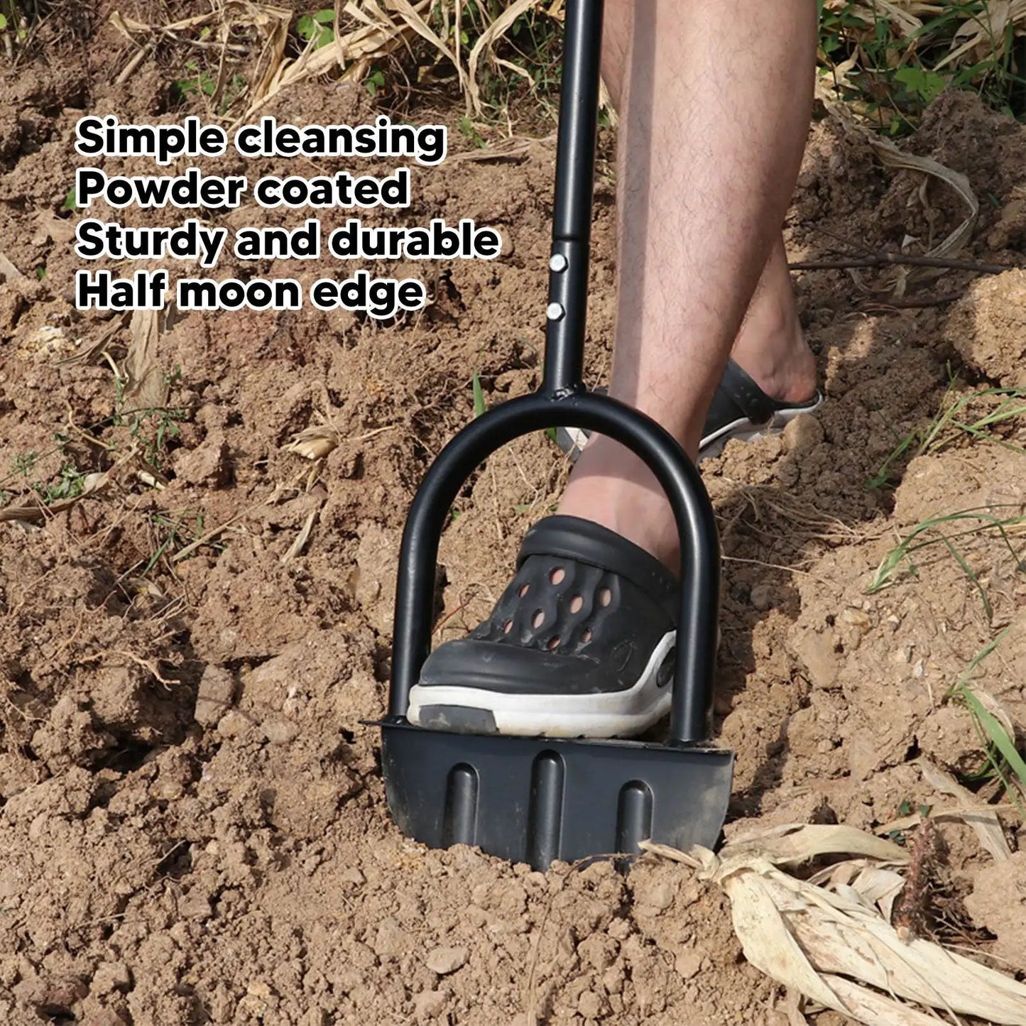 Trimming Shovel for Garden Manual Half Moon Edger