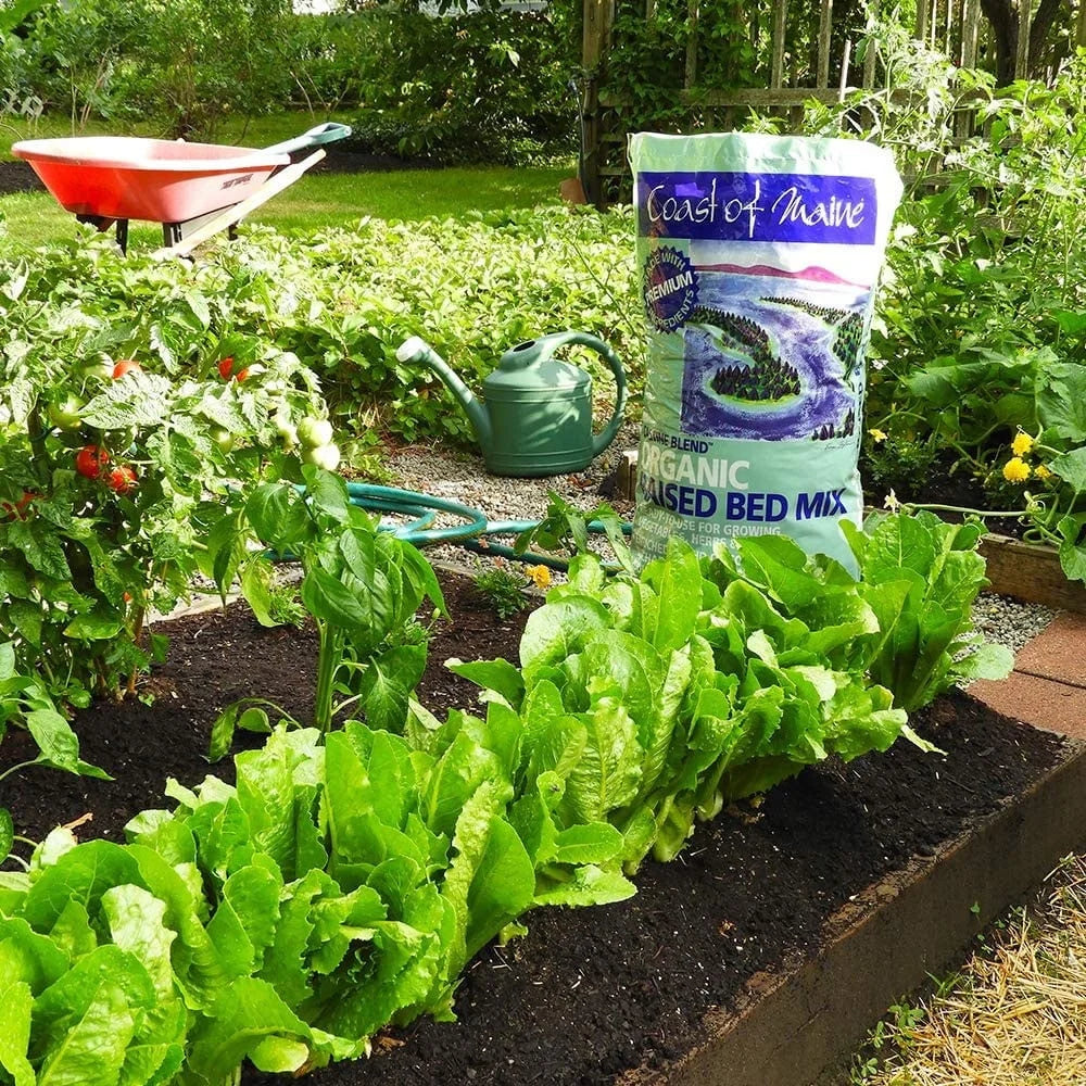 Organic Raised Bed Soil Gardening 1 Cu Ft