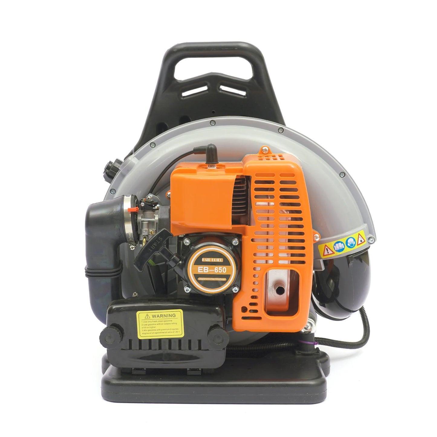 Gasoline-Powered Backpack Leaf Blower, 65CC Engine