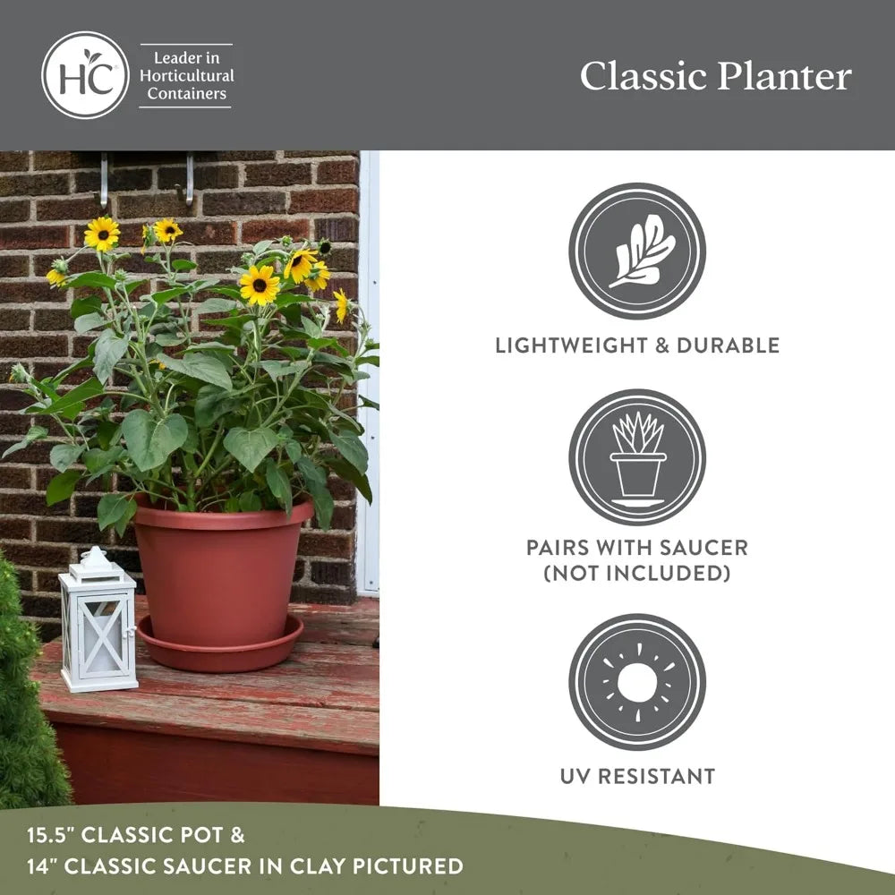 Lightweight & UV Resistant Flower Pot