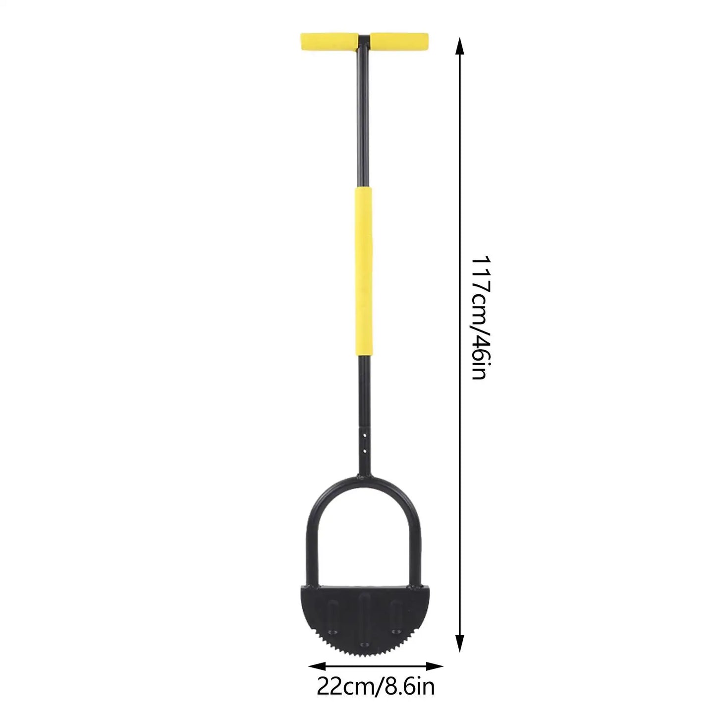 Manual Trimming Shovel Half Moon Lawn Edger