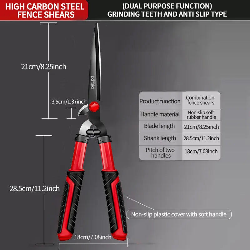 DELIXI Hedge Clippers & Shears