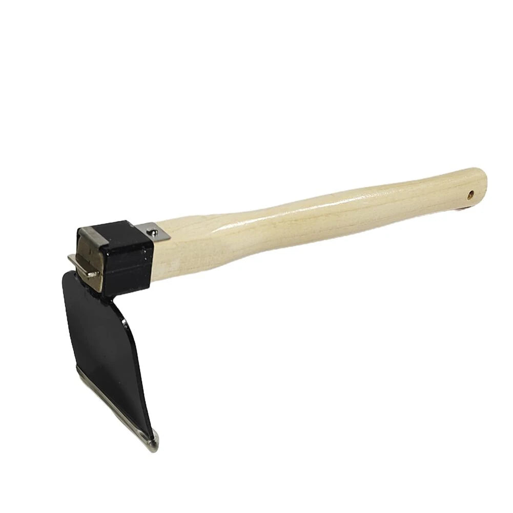 Hand Cultivator with Wooden Handle Garden Rake