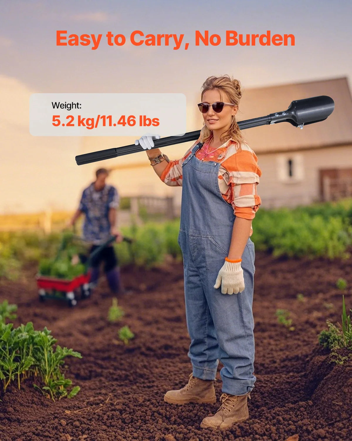 Post Hole Digger Heavy Duty Manual Hole Digger