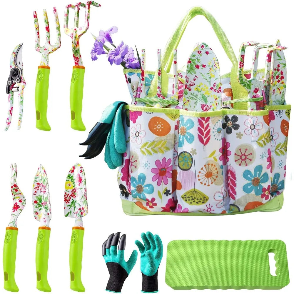 Garden Tool Set, Cute Gardening Gifts Women, Birthday