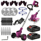 Electric Weed Wacker Battery Powered Grass Trimmer 3 in 1 W