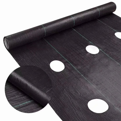 3 ft. x 12 ft. 3.0 oz. Weed Block for Raised Bed 
 Planting Hole 4 in.