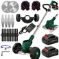 Electric Weed Wacker Battery Powered Grass Trimmer 3 in 1 W