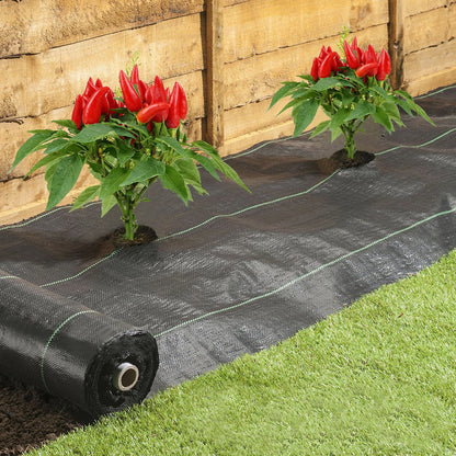 4 ft. x 12 ft. 4 in. Dia 3.0 oz. Plant Weed Block