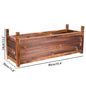 Wooden Raised Bed Indoor Outdoor Display
