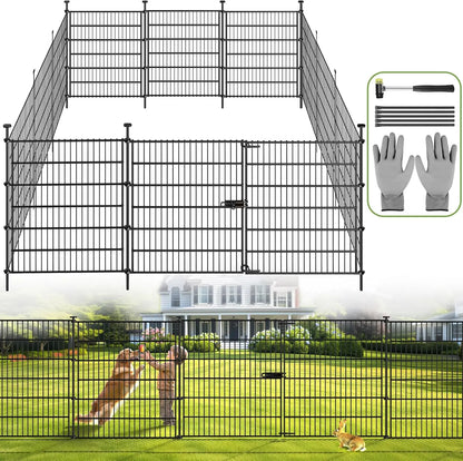 Garden Dog Fence Animal Barrier 24.2' (L) X 40" (H)