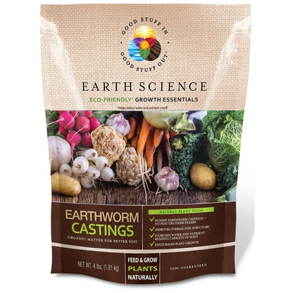 Organic Worm Castings 2 Pack 4lb Soil Conditioner