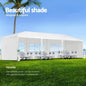 10x30' Wedding Party Canopy Tent with 5 Removable Sidewalls