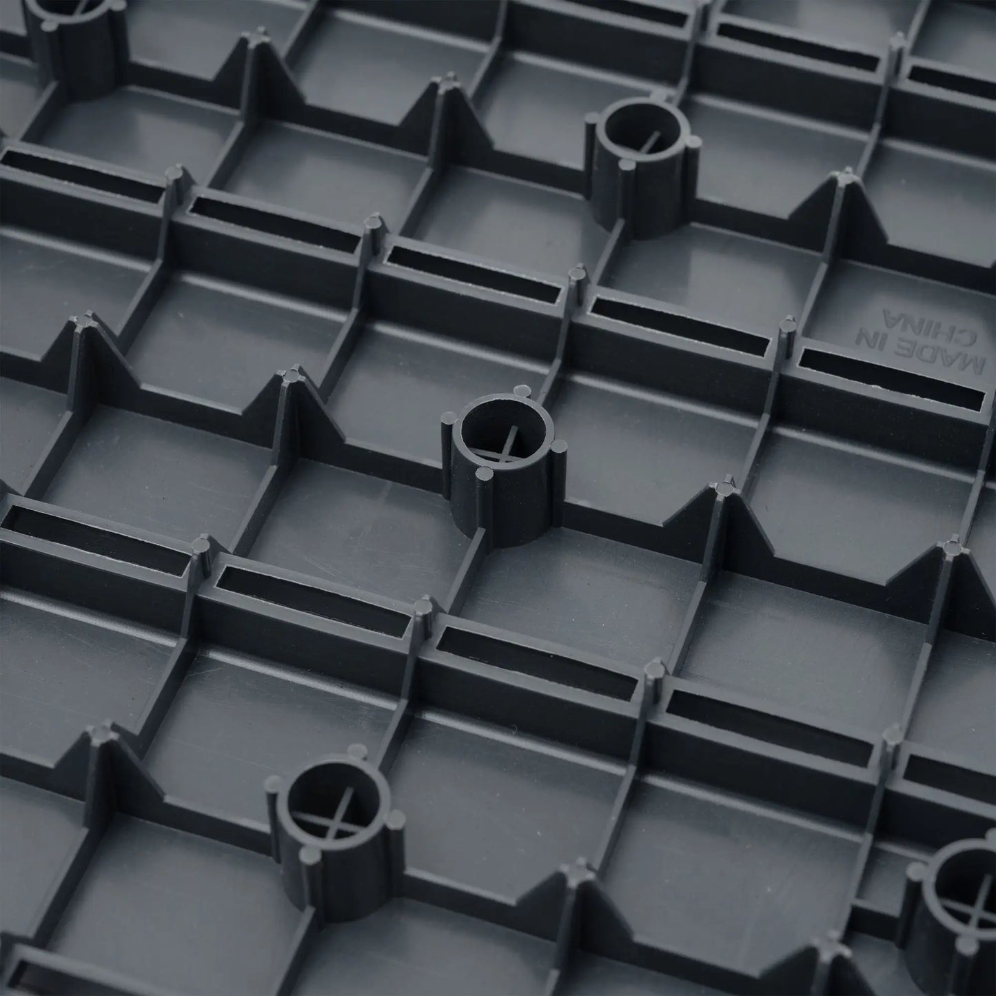 Twill Interlocking Patio Deck Tiles 44 Pack 12x12 Inch,