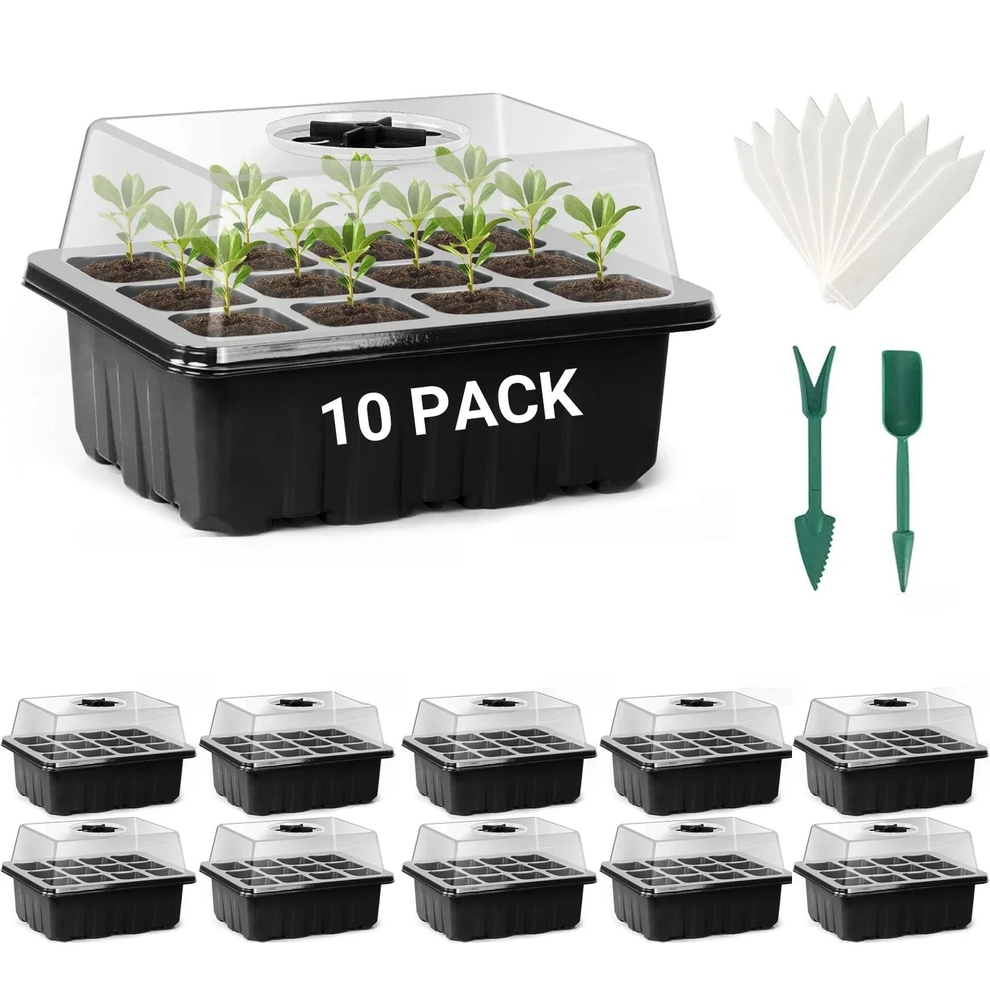 Planting Box Mini Greenhouse Plant Starter Kit