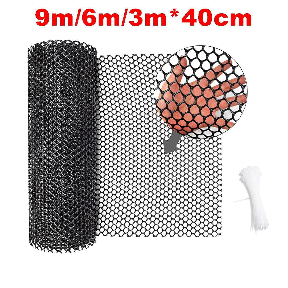3-1 Rolls Plastic Wire Mesh Fence Chicken Wire
