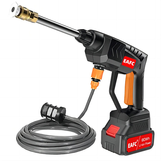 60Bar 21V Cordless High Pressure Car Wash Washer