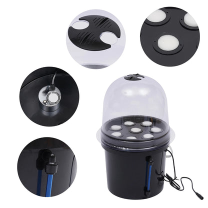 Hydroponic Grower, 8-hole Soilless Grower System