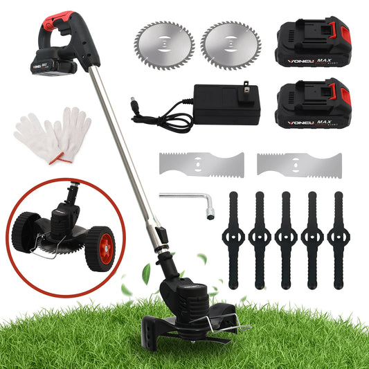 Electric Weed Wacker String Grass Trimmer Cordless