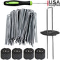 50 Heavy Duty U Shaped  Landscape Staples 6Inch