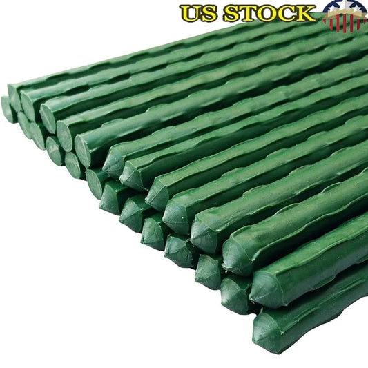 Garden Plant Support Stakes 45cm Durable Plastic