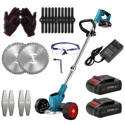 Electric Weed Wacker Battery Powered Grass Trimmer 3 in 1 W