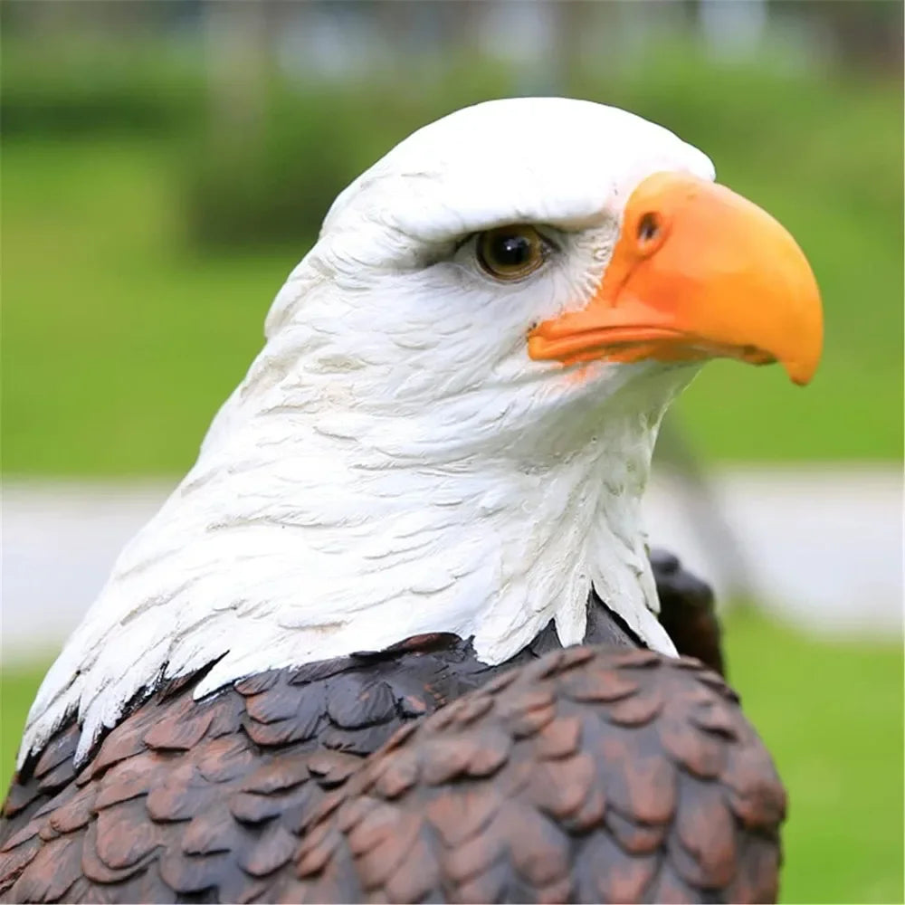 Garden and Yard Statue-Flight of Freedom American Bald Eagle