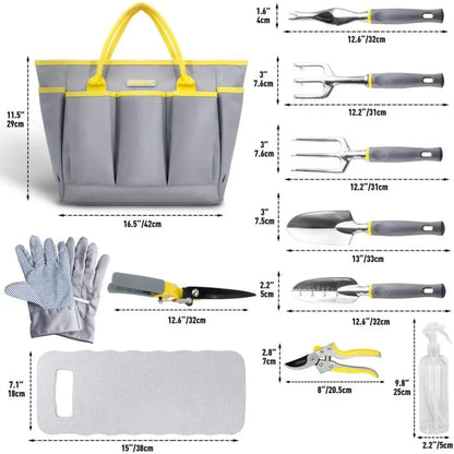11PCS Gardening Tools Set, Garden Tool Kit