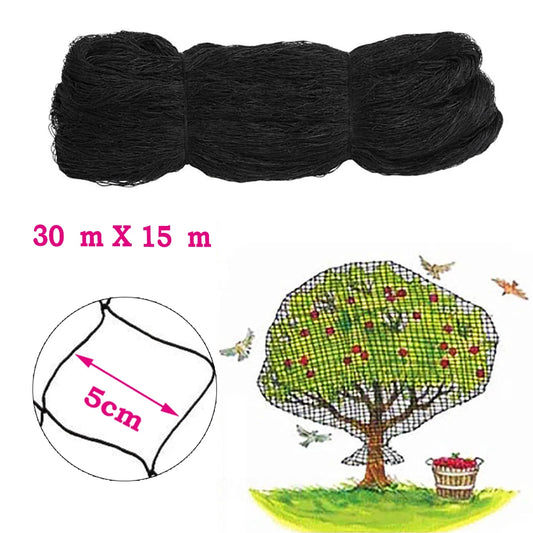 100" x 50" Anti Bird Netting Mesh Nylon For Fruit Crop