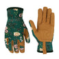Garden Gloves Breathable Leather with Grip Thorn-Proof