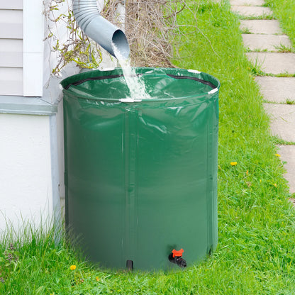 50 Gallon Folding Rain Barrel Water Collector