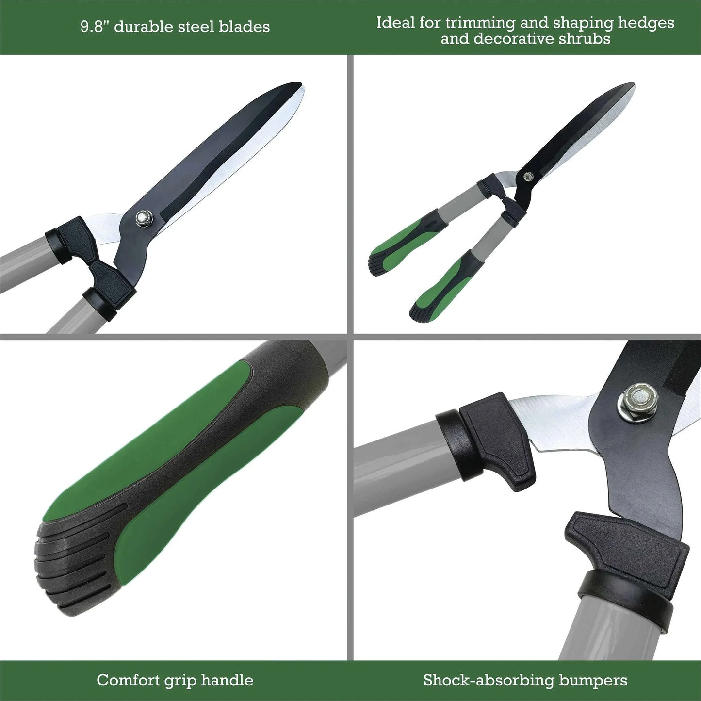 20-inch Gardening Hedge Shears, Precise and Durable