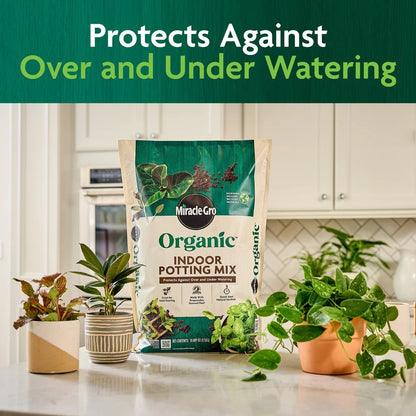 Organic Potting Mix Indoor Plants Soil 8qt