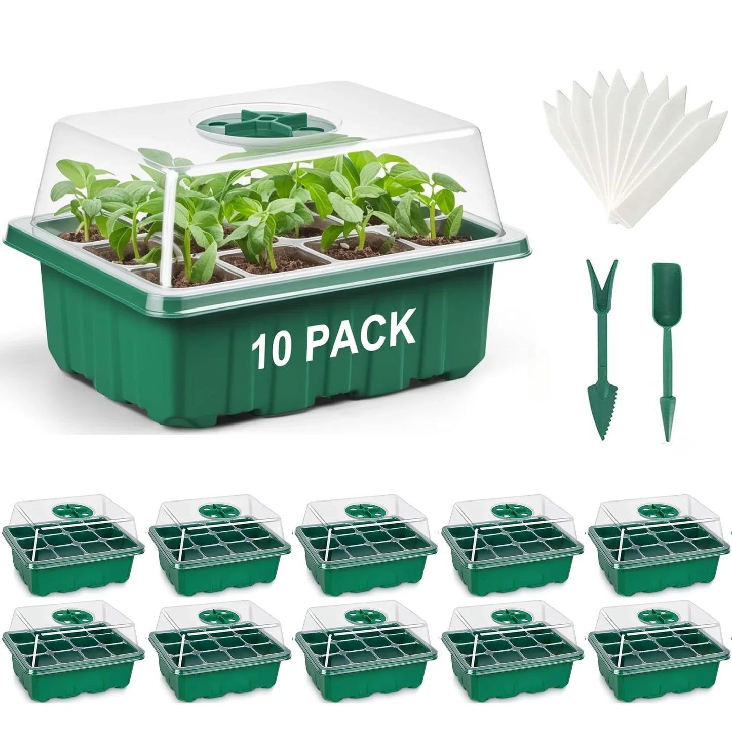 Planting Box Mini Greenhouse Plant Starter Kit